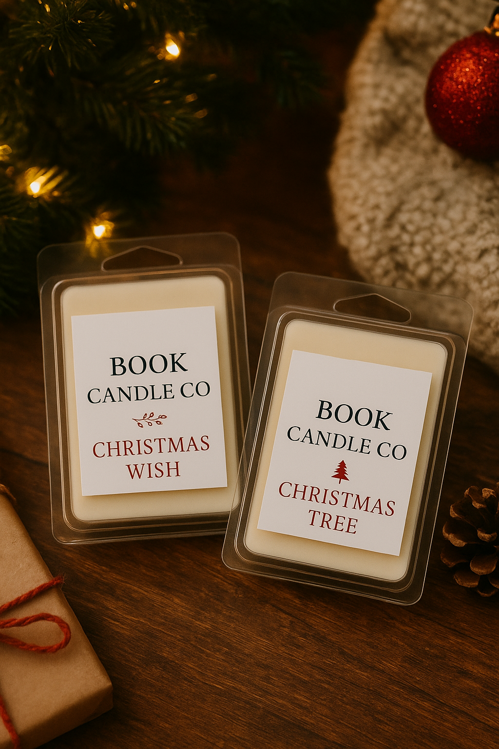 Christmas Wax Melt Duo – Christmas Wish & Christmas Tree