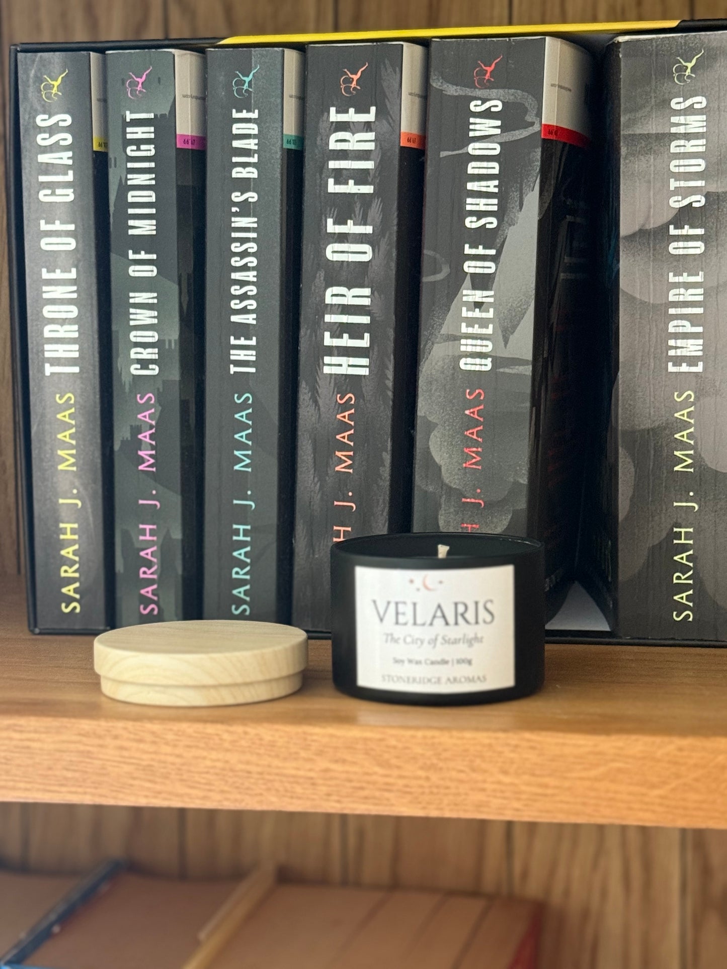 Velaris – Fantasy Book Candle | Hand-Poured in Ireland