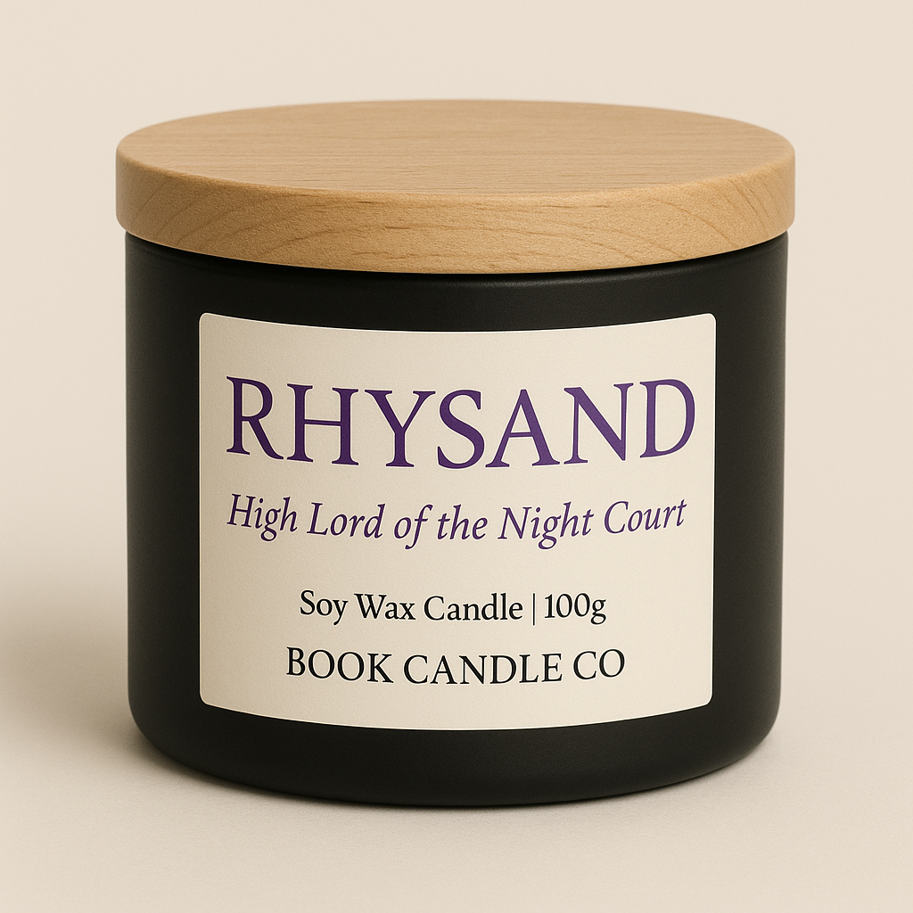 Night Court Candle Set | Rhysand Azriel Cassian Inspired Soy Candles | Fantasy Book Candle Bundle
