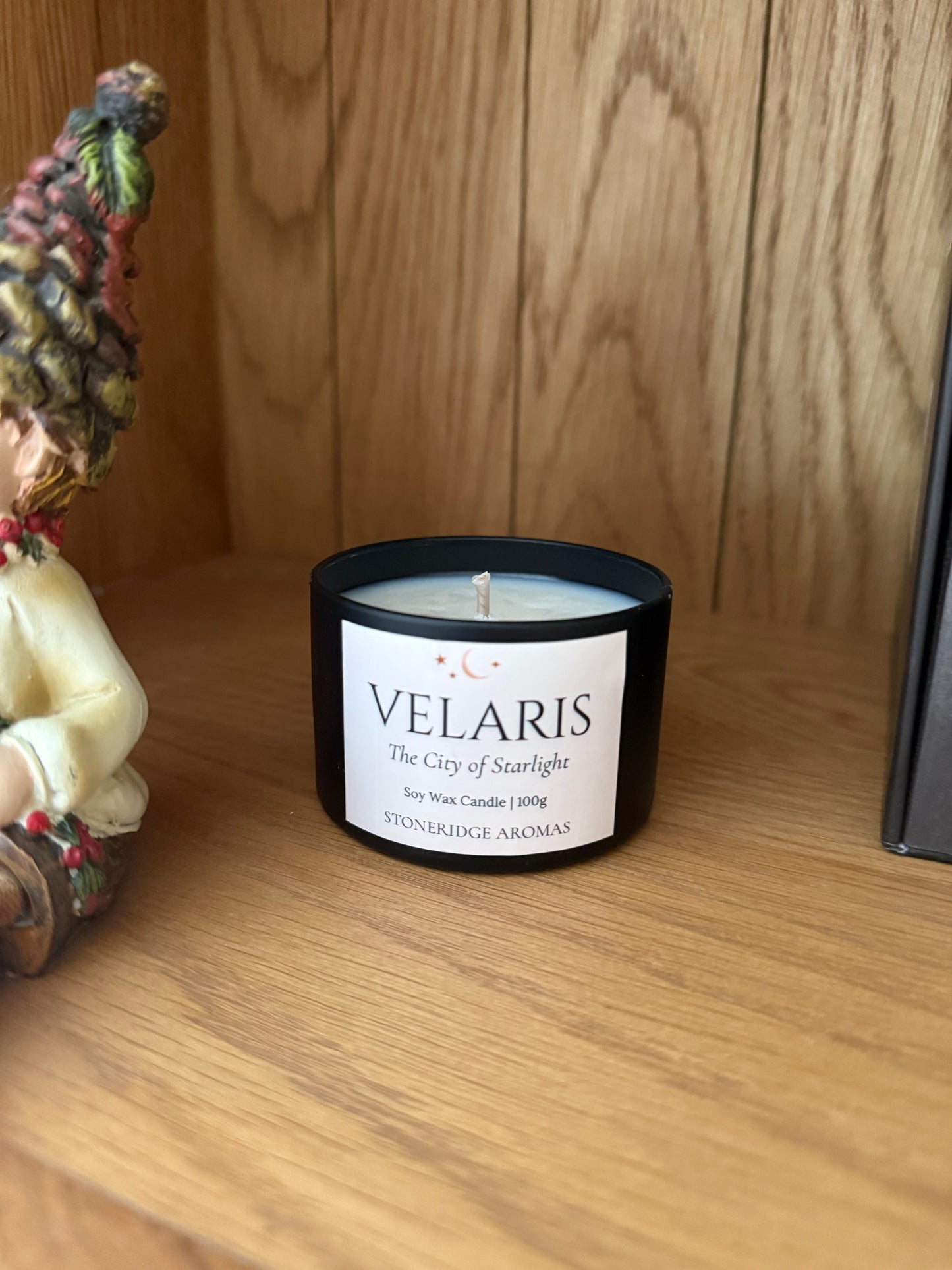 Velaris – Fantasy Book Candle | Hand-Poured in Ireland